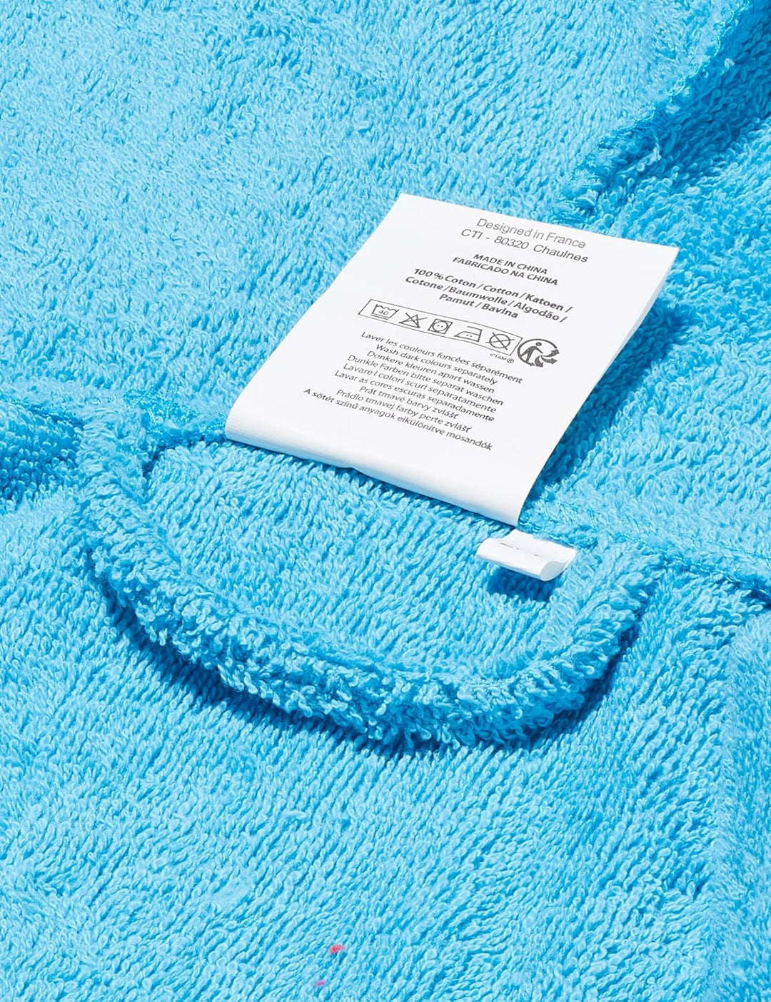 CTI Unisex Kinder Paw Patrol Bademantel, Blau, 98 EU