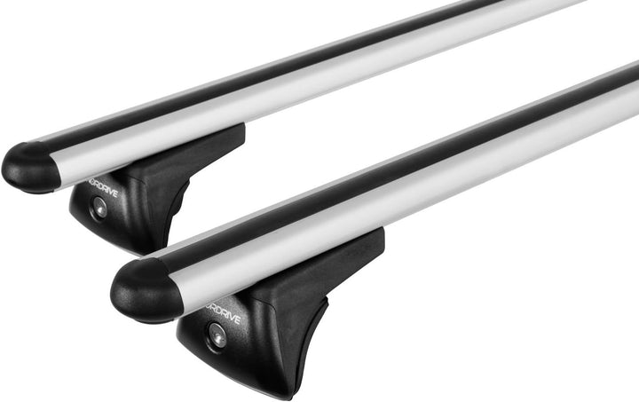 NORDRIVE N15055 In-Rail Stangen aus Aluminium für Fahrzeuge mit integriertem Railing
