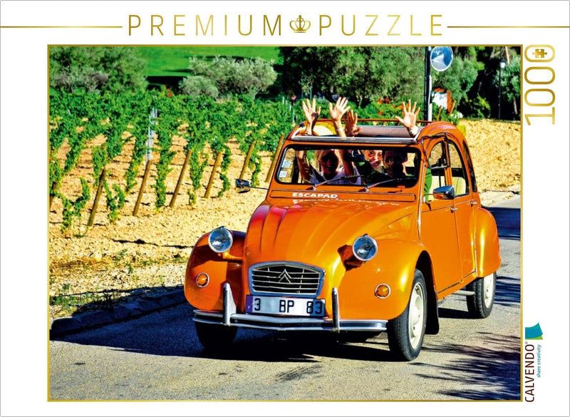 CALVENDO Puzzle Citroën 2CV - die Ente - 1000 Teile Foto-Puzzle für glückliche Stunden, 1000 Teile