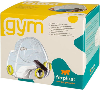 Ferplast Hamsterkäfig Zubehör Modul Fitness Center Laufrad Hamster Nagetiere Ferplast GYM