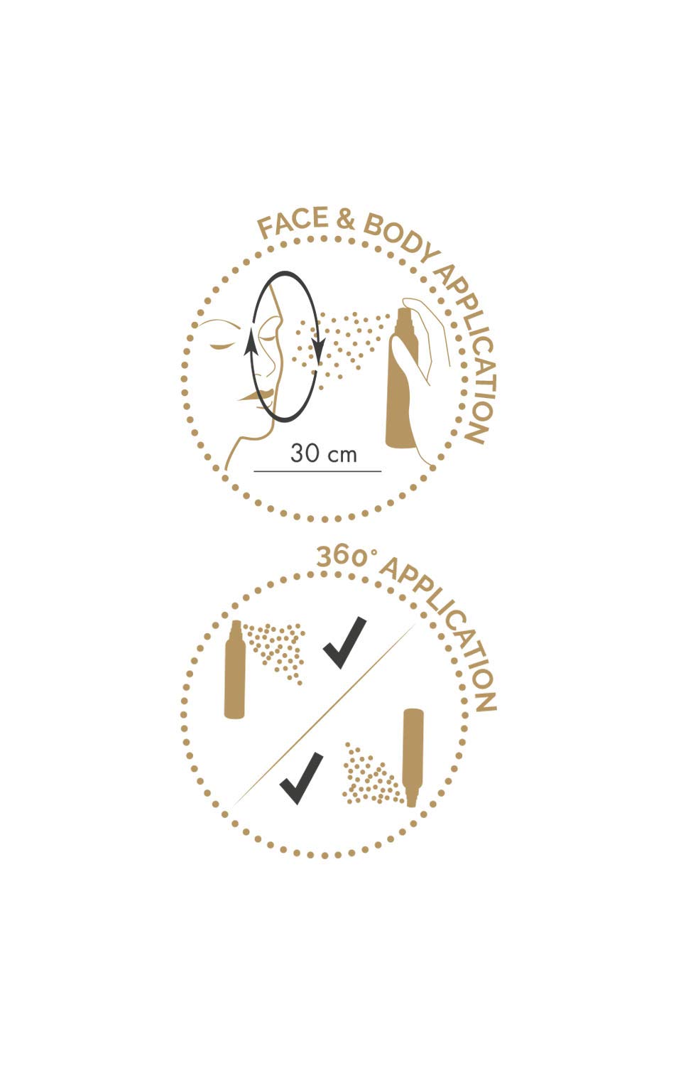 That'so Face Tan Spray Golden Beauty Selbstbräuner Gesichtsspray, 75 ml, Gradual Tan Mist