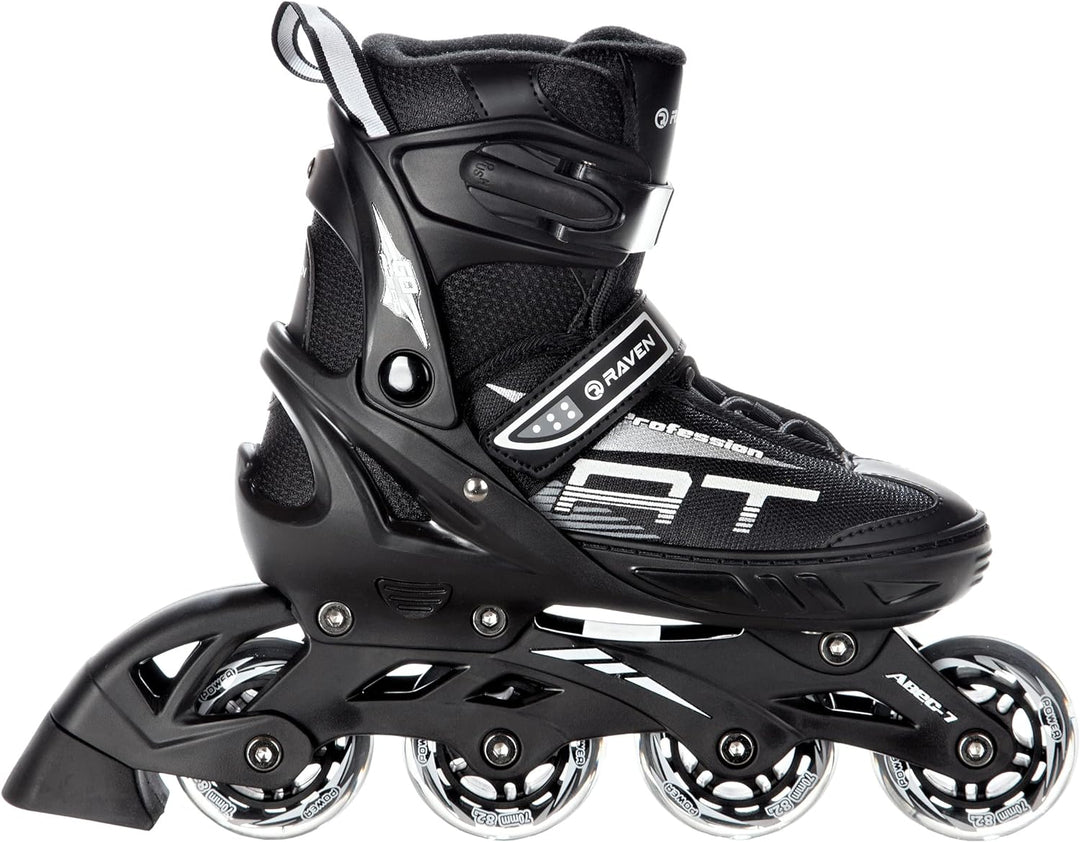 Inline Skates Inliner Raven Profession Schwarz 35-39(23cm-25,5cm), Schwarz 35-39(23cm-25,5cm)