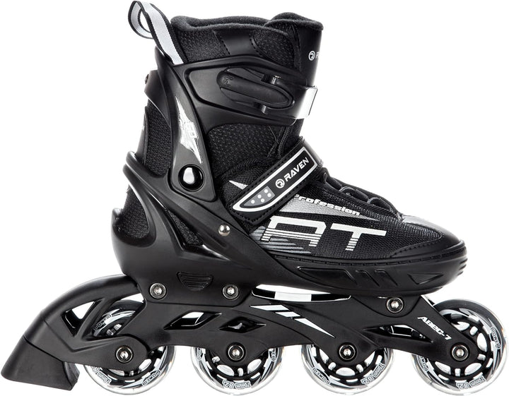 Inline Skates Inliner Raven Profession Schwarz 35-39(23cm-25,5cm), Schwarz 35-39(23cm-25,5cm)