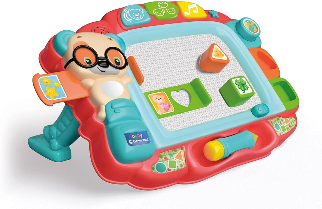 Clementoni 61338 Magnetic Easel Spielzeugtrommel, Bunt, One Size