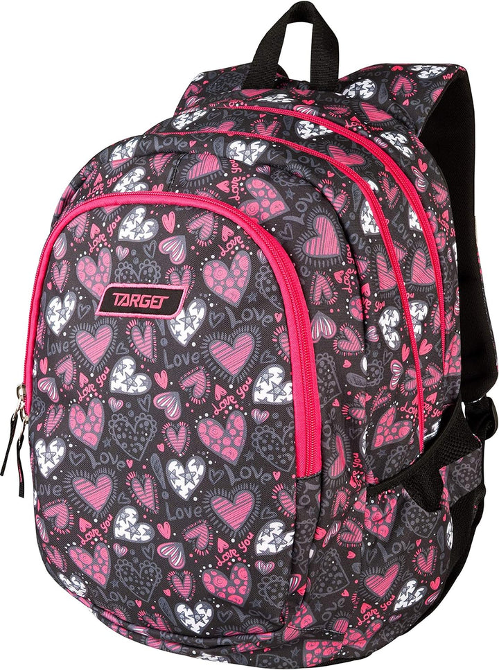 Target BACKPACK 3 ZIP DUEL LOVE YOU 26293
