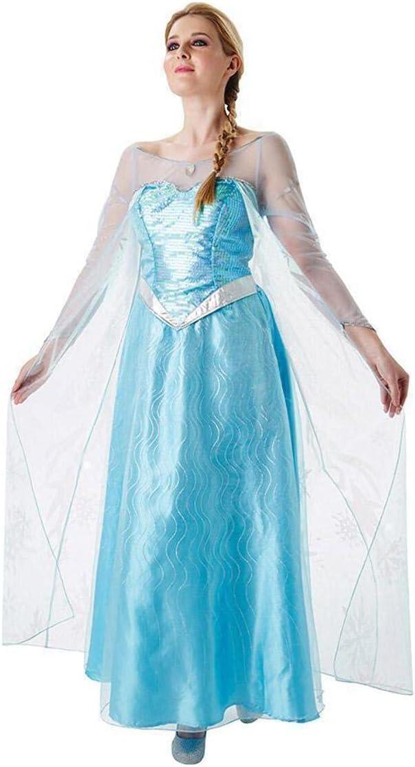 Rubie's 3810243 - Elsa Frozen - Adult, Action Dress Ups und Zubehör, S, S