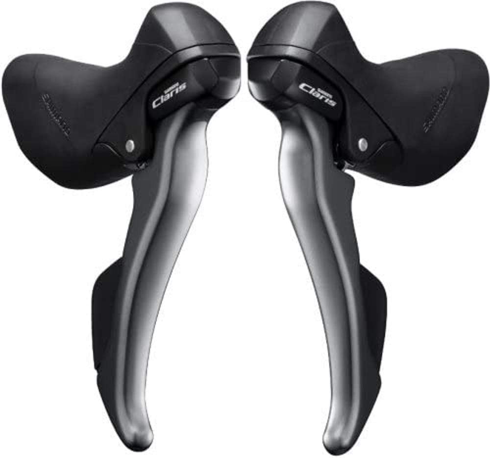 Shimano Unisex – Erwachsene Claris Schalt-/Bremshebel, Schwarz,Grau, Einheitsgrösse