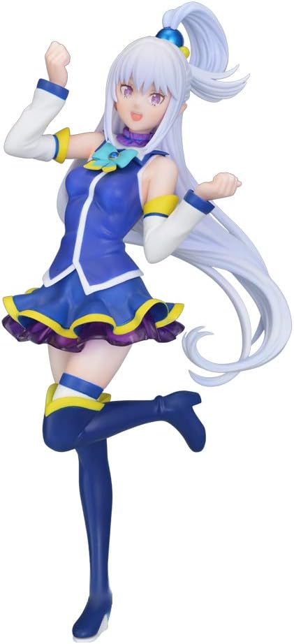 SEGA Re:Zero Re Zero Starting Life in Another World Limited Premium Figur Emilia Aqua Version Figur