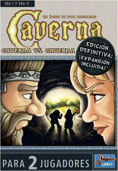 ASMODEE Juego de mesa caverna: Caverna vs caverna pegi 12