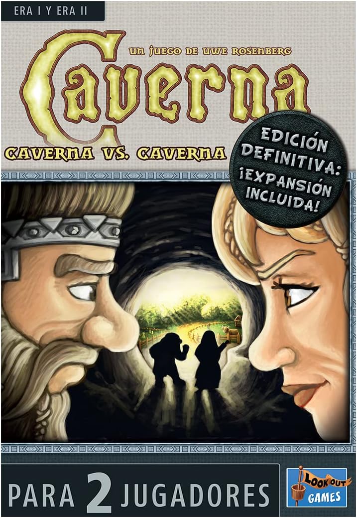 ASMODEE Juego de mesa caverna: Caverna vs caverna pegi 12