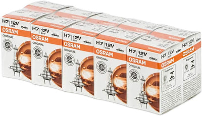 Osram 64210L-BD Original Line, H7, Longlife, Halogen-Scheinwerferlampe, 12V, 10er Pack 10x H7 ORIGIN