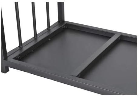 Holzkorb Kaminholzständer aus Metall Kaminholzhalter Tragekorb Kaminholzkorb