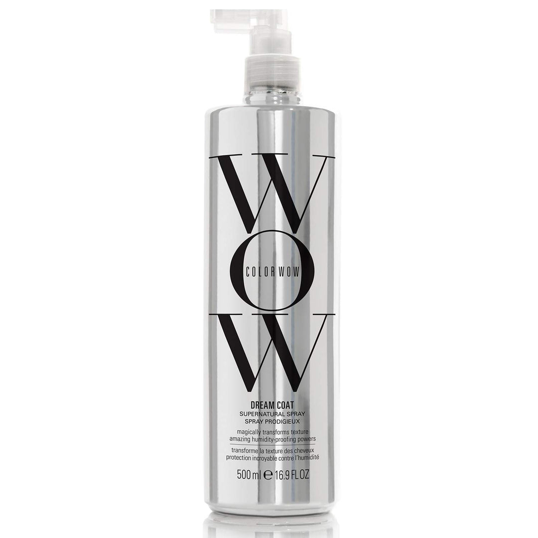Color Wow Dream Coat Anti Frizz Spray für superglattes Haar, Hitzeschutz für Haare hält bis zu 3 Haa