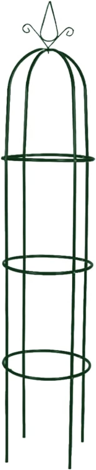Tidyard 2 STK. Rosensäule Rosenbogen Rosenturm Rankgitter Rankhilfe Spalier Metall