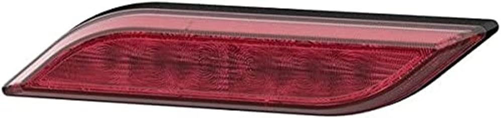HELLA - Nebelschlussleuchte - Shapeline Style Slim - LED - 12/24V - geklebt - Lichtscheibenfarbe: ro