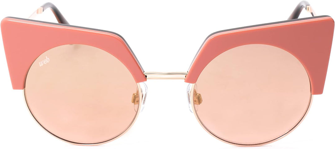 Web Unisex-Erwachsene WE0229 74Z 49 Brillengestelle, Pink (Rosa-), 49.0