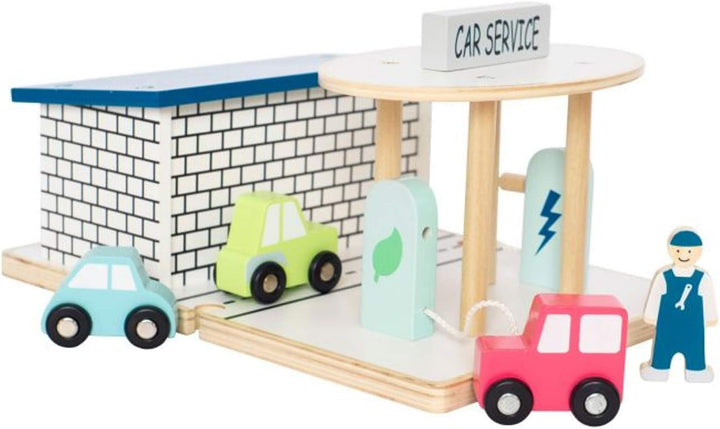 JaBaDaBaDo W7142 Tankstellen-Set