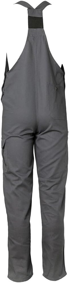 Planam Grösse 60 Herren BW 290 Cargo-Latzhose grau Modell 0177 Grau 60, Grau 60