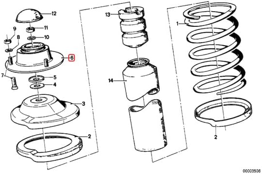 Meyle 300 313 3101 Federbeinstützlager