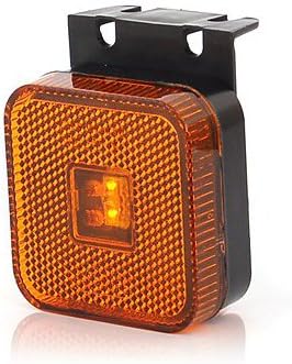 LED-MARTIN® 6er Sparset SU7 Umrissleuchte - inkl. Halter - gelb/orange - zugelassen für den Strassen