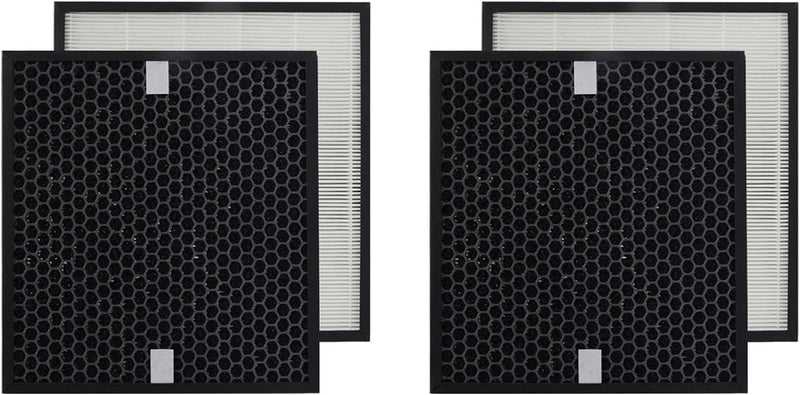 PUREBURG 2er-Pack Ersatz Kombifilter kompatibel mit Philips AC4080/10-Luftreinigern, Teilenummer AC4