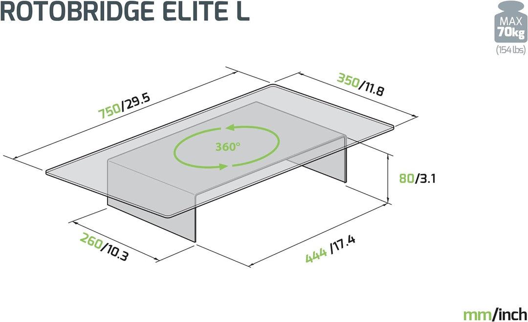 ROTOBRIDGE L Black ROTOBRIDGE ELITE L, ROTOBRIDGE ELITE L