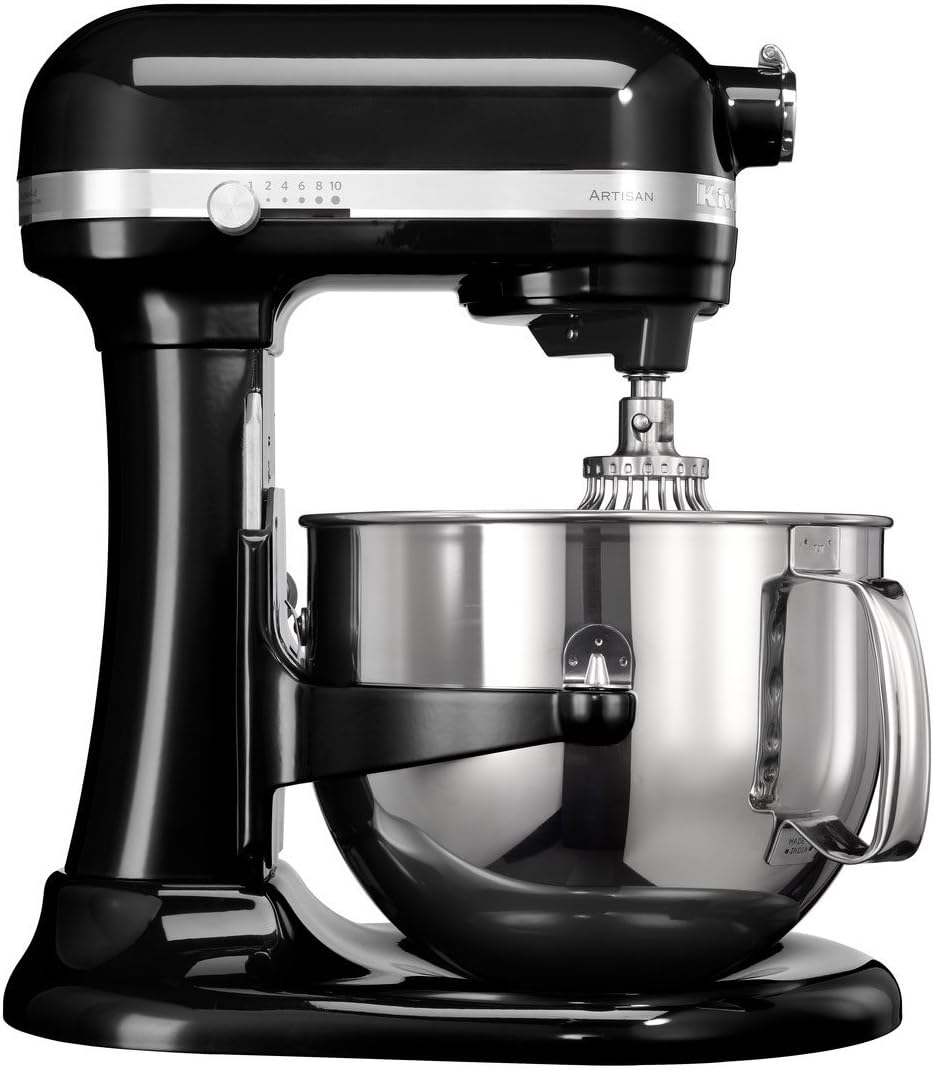 KitchenAid 5KSM7580XEOB KÜCHENMASCHINE, Edelstahl, 6.9 liters, Schwarz