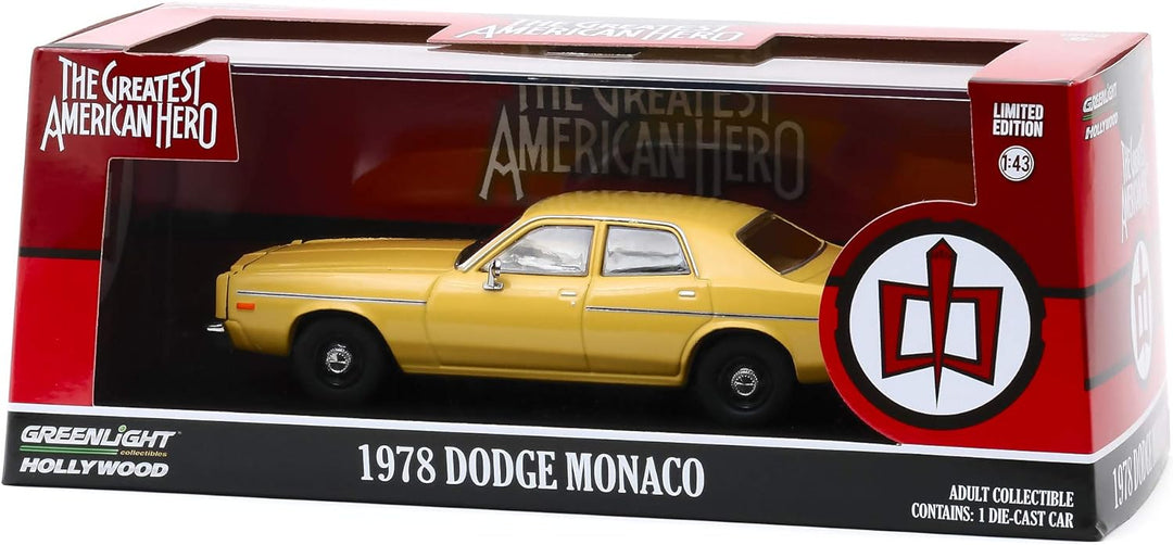 Greenlight 86555 1:43 The Greatest American Hero (1981-83 TV-Serie) - 1978 Dodge Monaco