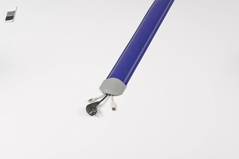 Serpa Kabelbrücke B9 / 300 cm in blau incl. Endkappen 30.0 x 9.4 x 1.7 cm blau, 30.0 x 9.4 x 1.7 cm
