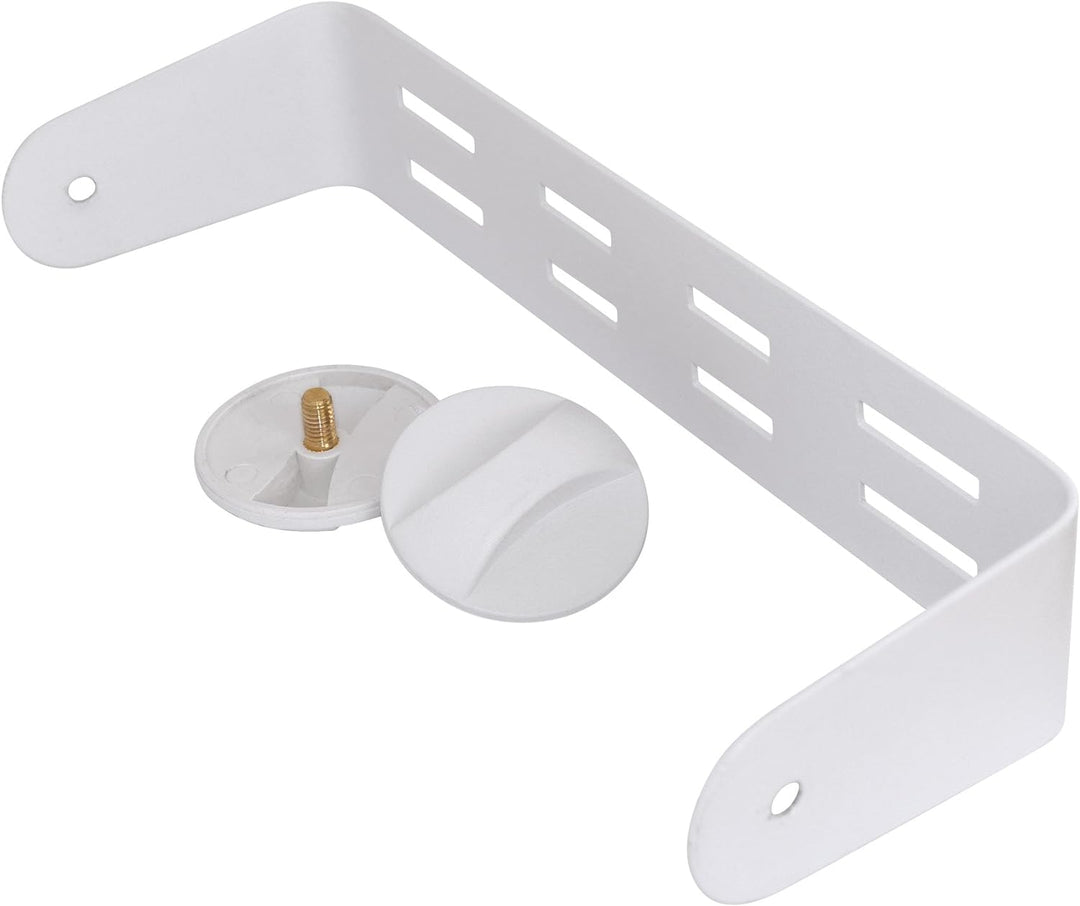Dynavox PB402 HiFi Box mit Wandhalterung, kompakter 3-Wege Lautsprecher, Weiss, Weiss