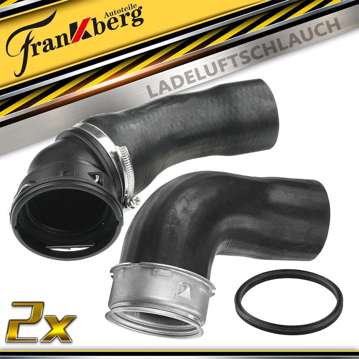 2x Ladeluftschlauch Turboschlauch für 3er E90 E91 E92 325d 330d 330xd 335d 2004-2013 11618506078