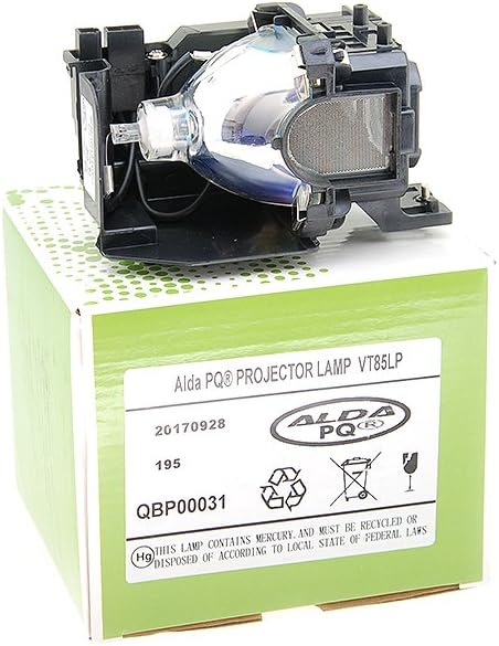 Alda PQ-Premium, Beamerlampe/Ersatzlampe kompatibel mit VT85LP, 50029924, VT85LP+ für NEC VT480,VT49