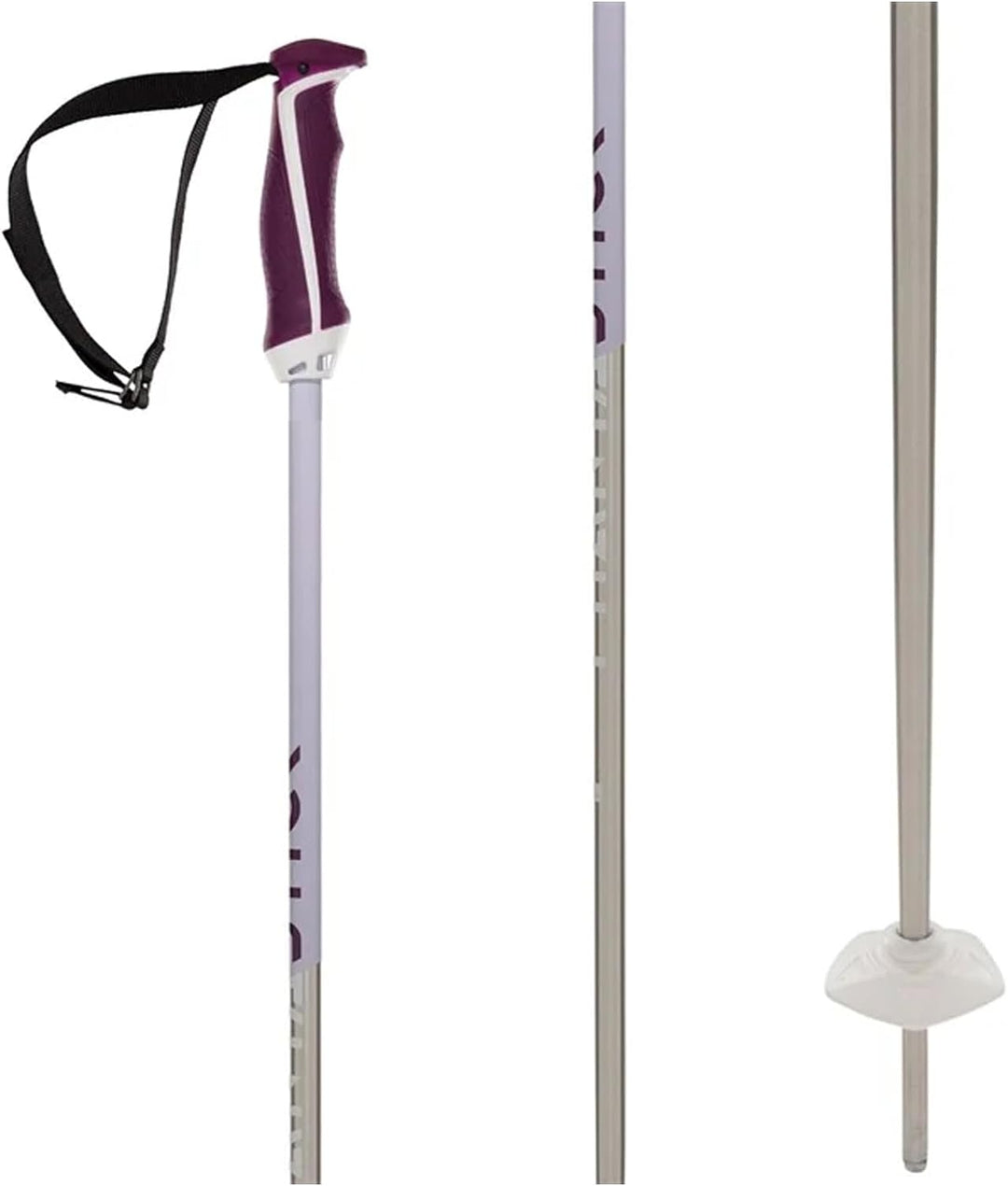 volkl - Skistock Phantastick W Silver Grau Damen – Grösse 120 – Grau