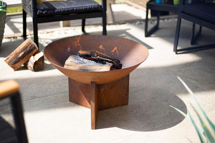 La Hacienda Feuerschale Kala Ø56 cm - Feuerschalen für den Garten - Feuerstelle Outdoor & Feuertonne