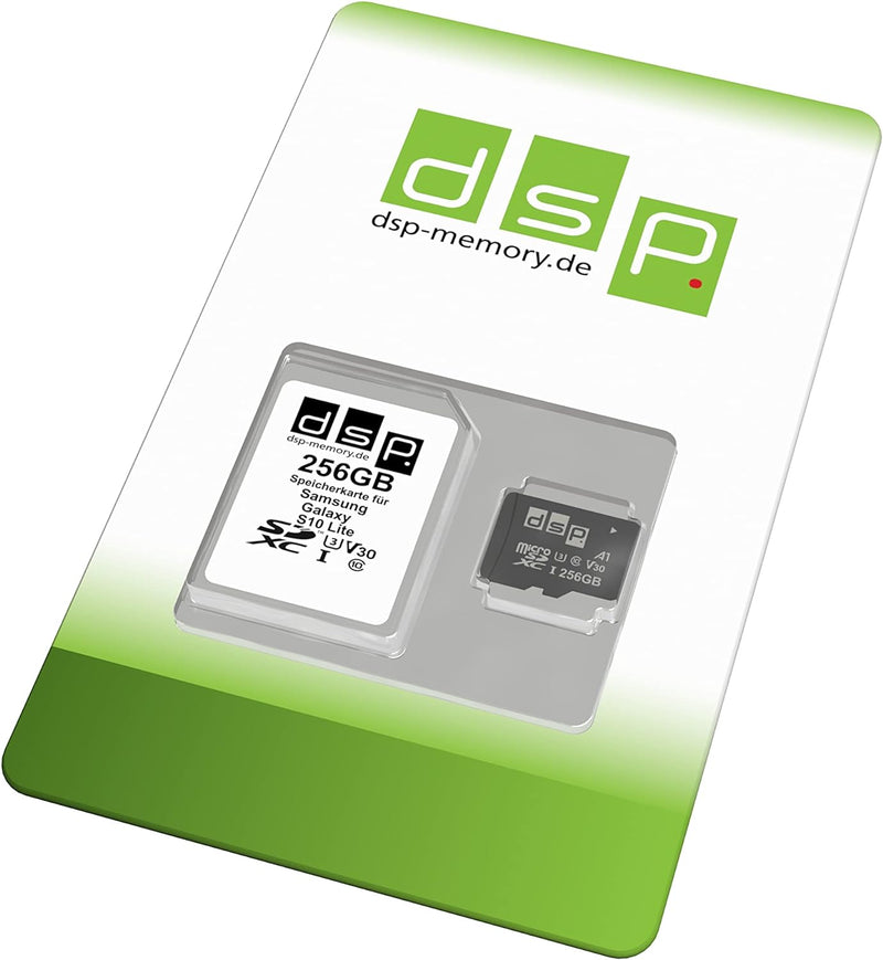 256GB microSDXC Speicherkarte (A1, V30, U3) für Samsung Galaxy S10 Lite 256GB A1, V30, U3, 256GB A1,