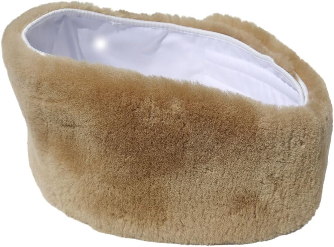 Lammfell - NIERENGURT Lammfellwärmer Nierenwärmer Rückenwärmer S-3XL Grösse XXL, Farbe Milchkaffee X