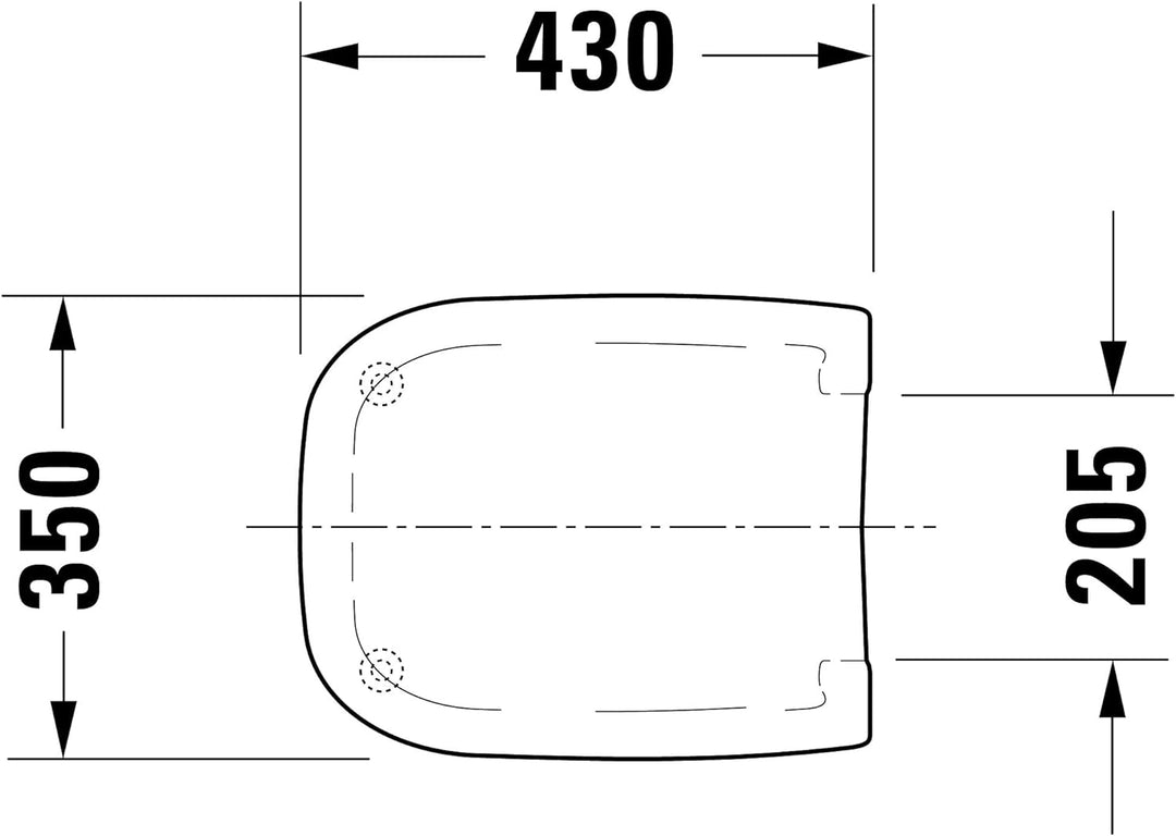 Set DURAVIT D-Code WC-Sitz mit Absenkautomatik SoftClose mit Absenkautomatik Single, mit Absenkautom