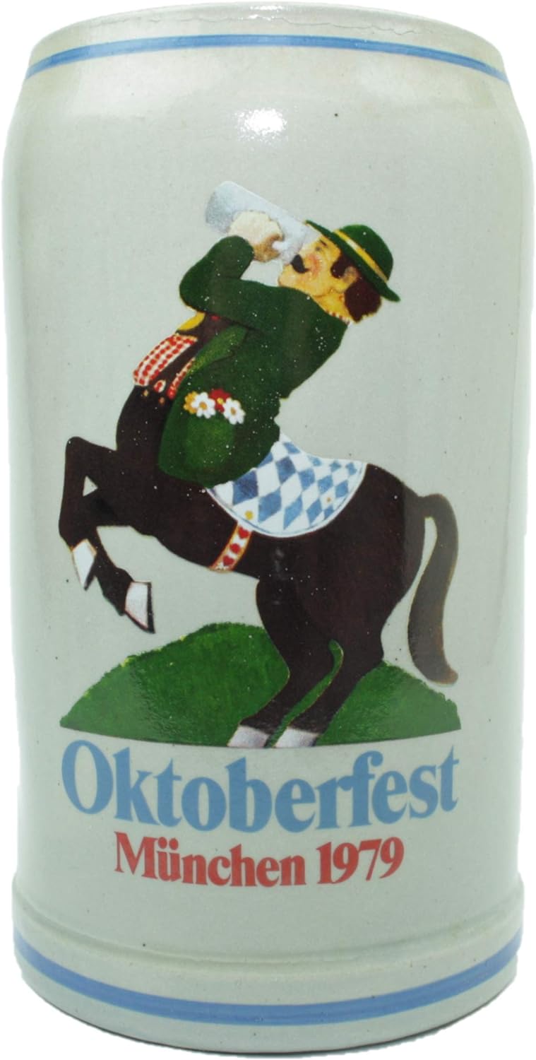 Steinfixx® - Original Oktoberfestkrug 1979 I Jahrgangskrug I Jahreskrug I Wiesnkrug I Sammlerkrug