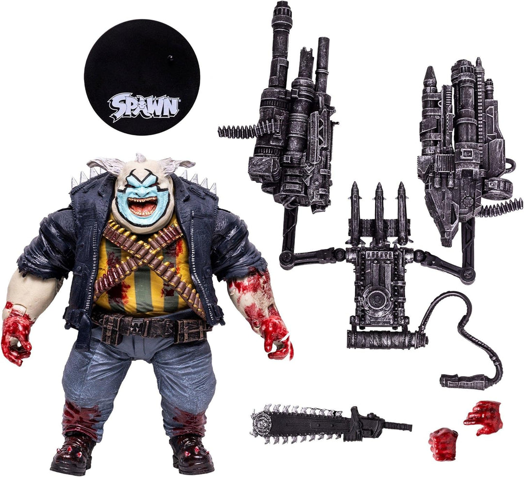 McFarlane Spawn Actionfigur The Clown (Bloody) Deluxe Set 18 cm The Clow (Bloody Edition), The Clow