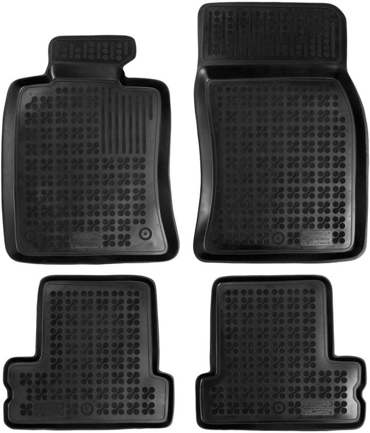 AZUGA Hohe Gummi Fussmatten passend für Mini One/Cooper ab 2001-2/2014 AZ10300248 Automatten Gummima
