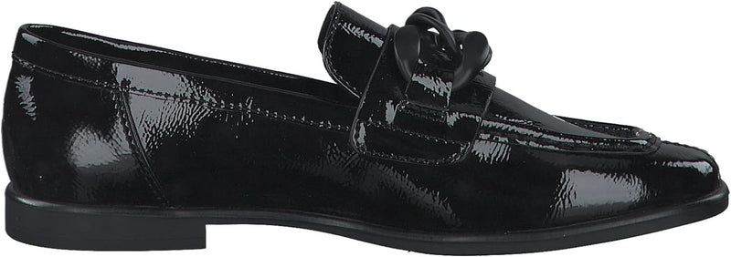 s.Oliver Damen 5-5-24205-29 Penny Loafer 39 EU Black Patent, 39 EU Black Patent