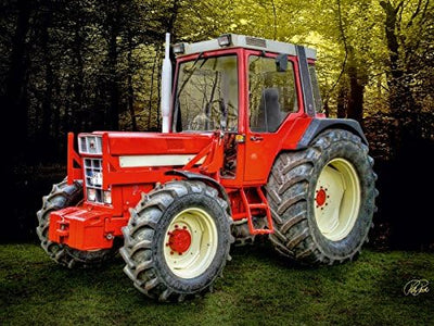 CALVENDO Puzzle Oldtimer Traktor McCormick 1000 Teile Lege-Grösse 64 x 48 cm Foto-Puzzle Bild von Pe