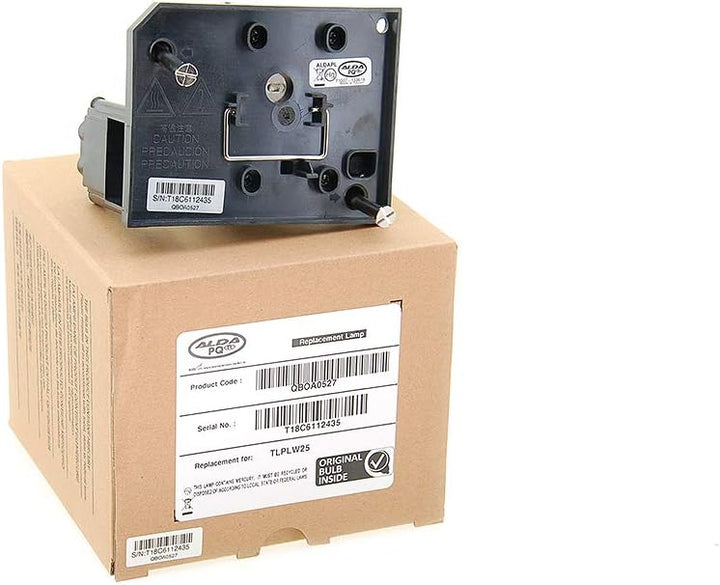 Alda PQ Professionell, Beamerlampe kompatibel mit TLPLW25 für Toshiba TDP-WX5400E, WX5400 Projektore