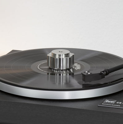 Dynavox Plattenspieler-Stabilizer PST450, hochwertiges Schallplattengewicht aus Edelstahl, anpassbar