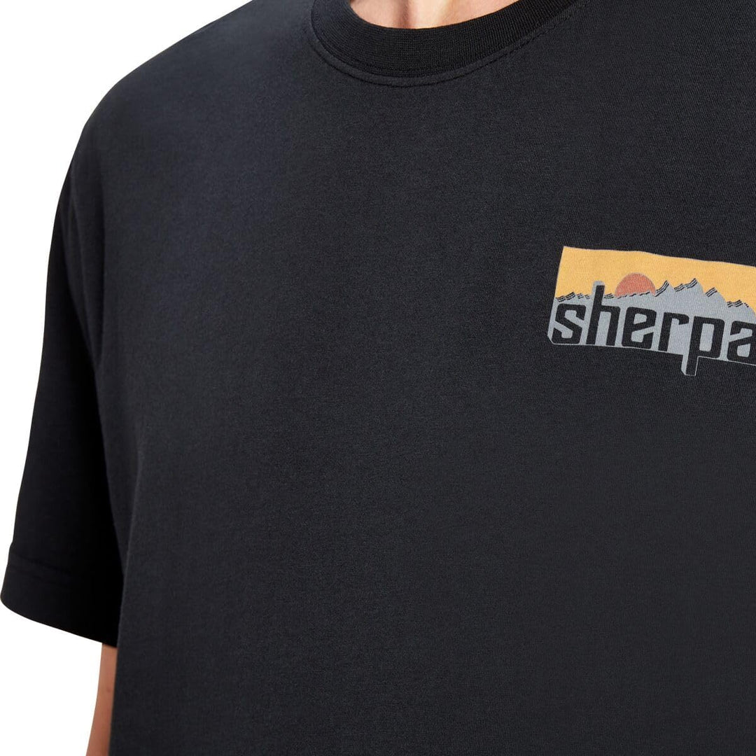 Sherpa Sokaa Tee Men S Black Sherpa, S Black Sherpa