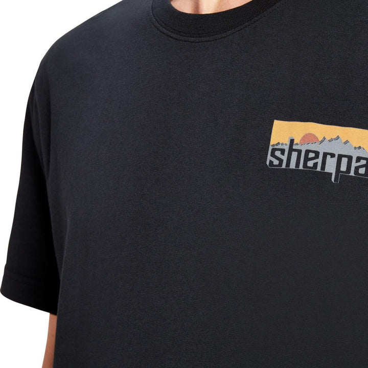 Sherpa Sokaa Tee Men S Black Sherpa, S Black Sherpa