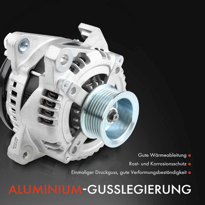 Frankberg Lichtmaschine Generator Kompatibel mit RAV 4 III A3 2.0L Benzin 2006-2012 Replace# 21418