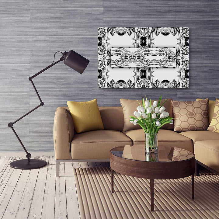 Feeby Frames, Leinwandbild, Bilder, Wand Bild, Wandbilder, Kunstdruck 50x70cm, MUSTER, MODERN, SKAND