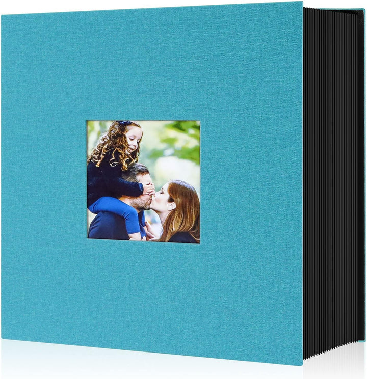 Lanpn Fotoalbum 10x15 1000, Extra Grosses XXL Leinen Einstecken Einsteckalbum für Hoch und Querforma