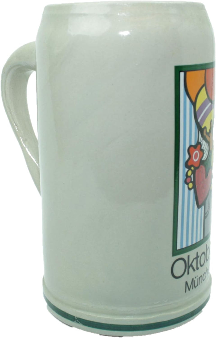 Steinfixx® - Original Oktoberfestkrug 1981 I Jahrgangskrug I Jahreskrug I Wiesnkrug I Sammlerkrug